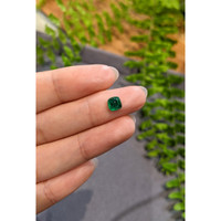 0.94 Ct. Cabochon Emerald from Afghanistan Life Style