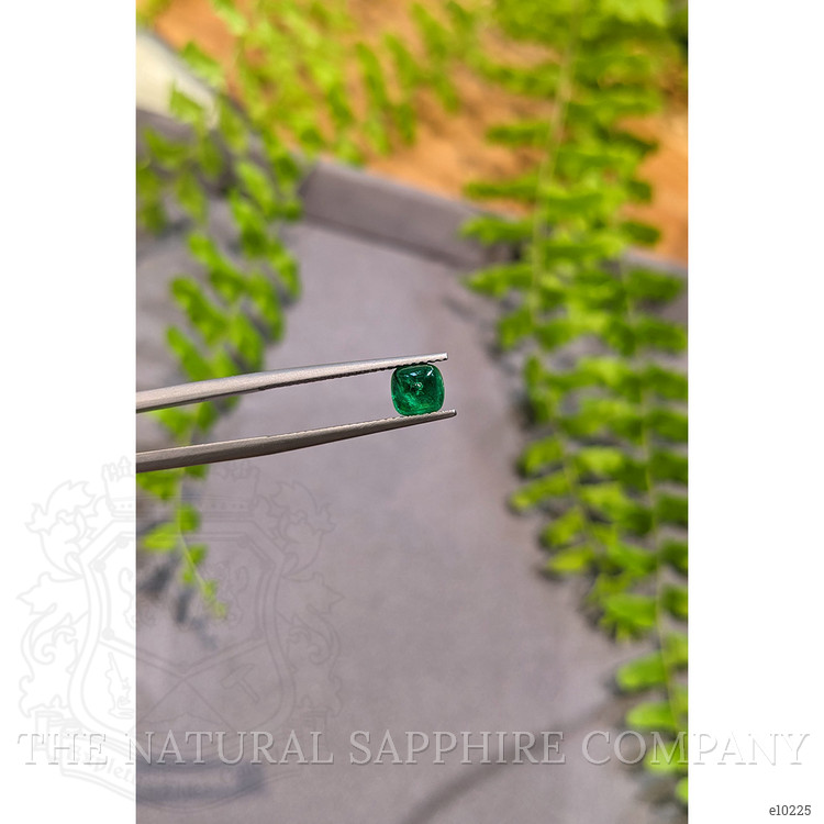 0.94 Ct. Cabochon Emerald from Afghanistan