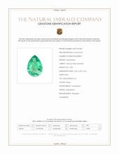 0.38 Ct. Emerald from Afghanistan Scan Report