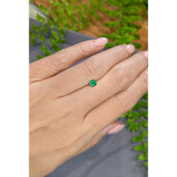 0.25 Ct. Emerald from Afghanistan Life Style