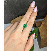 4.06 Ct. Emerald from Zambia Life Style