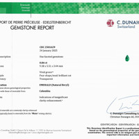 0.84 Ct. Emerald from Colombia - Muzo Pdf