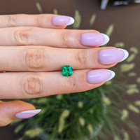1.57 Ct. Emerald from Colombia Life Style