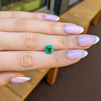 1.75 Ct. Emerald from Colombia Life Style