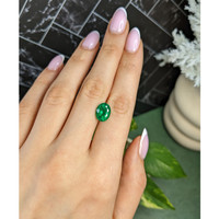3.05 Ct. Emerald from Colombia Life Style