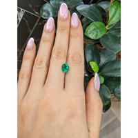 2.09 Ct. Emerald from Colombia Life Style