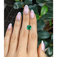 2.70 Ct. Emerald from Zambia Life Style