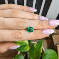 3.75 Ct. Emerald from Zambia Life Style