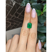 4.86 Ct. Emerald from Zambia Life Style