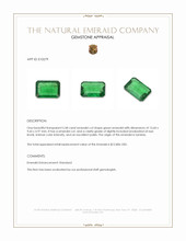 5.58 Ct. Emerald from Zambia Appraisal
