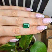 4.79 Ct. Emerald from Zambia Life Style
