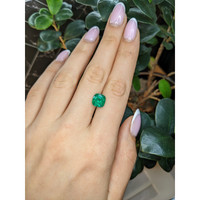 3.42 Ct. Emerald from Zambia Life Style