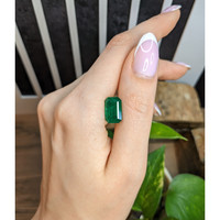 6.83 Ct. Emerald from Zambia Life Style