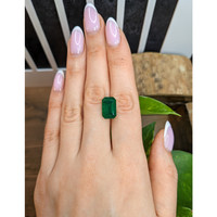 6.83 Ct. Emerald from Zambia Life Style