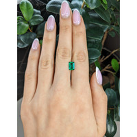 1.40 Ct. Emerald from Zambia Life Style
