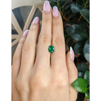 2.01 Ct. Emerald from Colombia Life Style