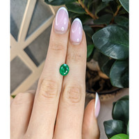 1.47 Ct. Emerald from Colombia Life Style