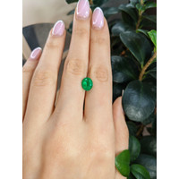 1.94 Ct. Emerald from Colombia Life Style