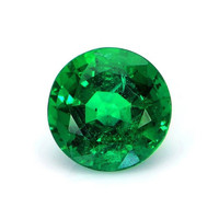 Wedding Set Emerald Ring 3.71 Ct., 18K White Gold Combination Stone