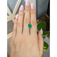 3.30 Ct. Emerald from Colombia Life Style