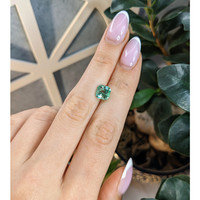 1.76 Ct. Emerald from Colombia Life Style
