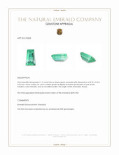 1.15 Ct. Emerald from Russia Appraisal