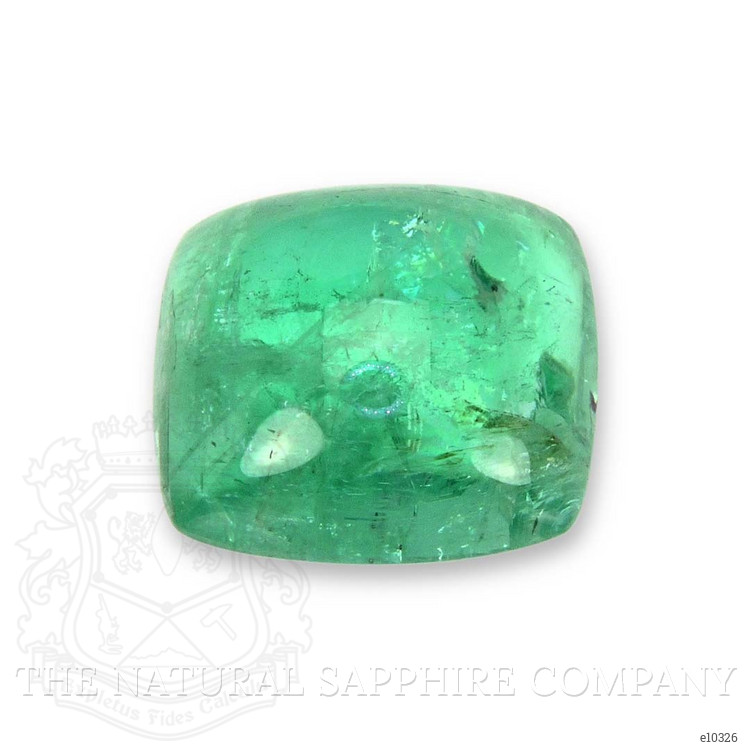 4.61 Ct. Cabochon Emerald from Russia