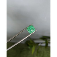 4.61 Ct. Cabochon Emerald from Russia Life Style
