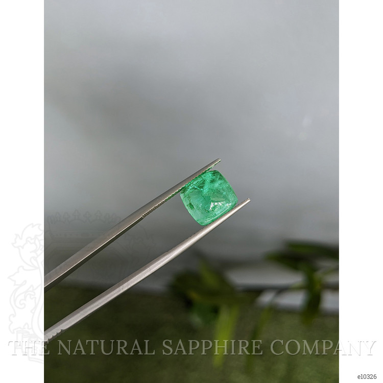 4.61 Ct. Cabochon Emerald from Russia