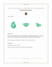 4.66 Ct. Emerald from Russia Appraisal