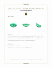3.17 Ct. Emerald from Russia Appraisal