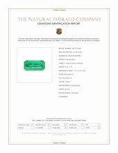 0.72 Ct. Emerald from Russia Scan Report