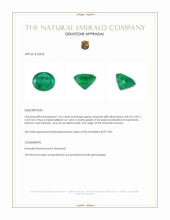 1.66 Ct. Emerald from Russia Appraisal