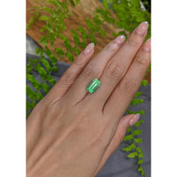 3.49 Ct. Emerald from Russia Life Style