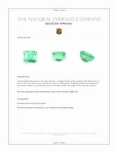 1.42 Ct. Emerald from Russia Appraisal
