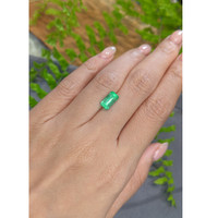 1.86 Ct. Emerald from Russia Life Style