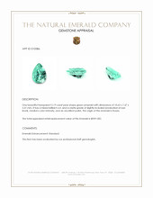 2.19 Ct. Emerald from Russia Appraisal