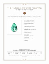 2.19 Ct. Emerald from Russia Scan Report
