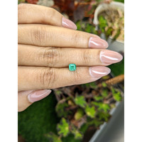 0.68 Ct. Emerald from Zambia Life Style