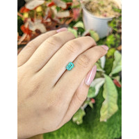 0.76 Ct. Emerald from Zambia Life Style
