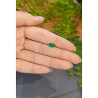 0.79 Ct. Emerald from Zambia Life Style