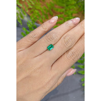 0.85 Ct. Emerald from Zambia Life Style