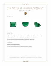 1.16 Ct. Emerald from Zambia Appraisal