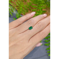 0.73 Ct. Emerald from Zambia Life Style