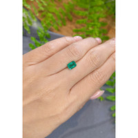 0.96 Ct. Emerald from Zambia Life Style