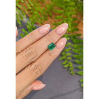 1.26 Ct. Emerald from Zambia Life Style