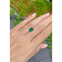 1.52 Ct. Emerald from Zambia Life Style