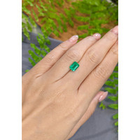 1.55 Ct. Emerald from Zambia Life Style