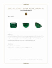 2.00 Ct. Emerald from Zambia Appraisal