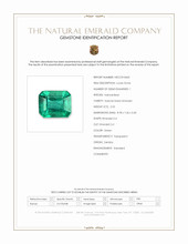 2.53 Ct. Emerald from Zambia Scan Report